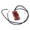 Amethyst Orgone Long Rectangle Pendant With Cord