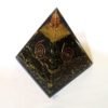 Black Tourmaline Orgone Chakra Pyramid