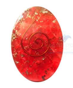 Orgone Red Onyx Energy Oval Cabochon