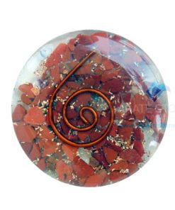 Red Jasper Orgone Energy Disc Cababhons