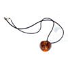 Tiger Eye Orgone Heart Pendant With Cord