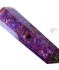 Violet Onyx Orgone Energy Faceted Massage Wands
