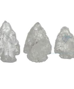 Crystal Quartz Arrowheads (2)