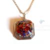 Faceted Square Mix Chakra Orgone Jewelry