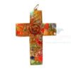 Orgonite Religious Cross Mix Chakra Onyx Pendant