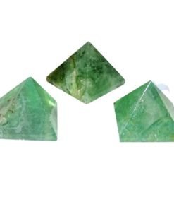 Green Flourite Agate Stone Pyramid