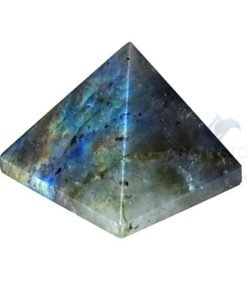Labrodorite Agate Stone Pyramid