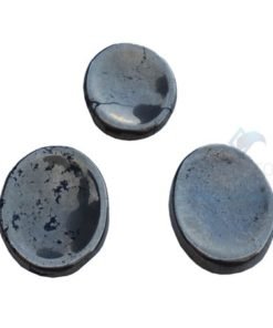 Pyrite Agate Worry Stone