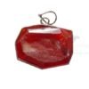 Red Agate Druzy Stone Pendant