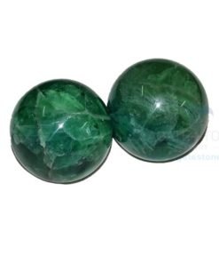 Green Fluorite Balls