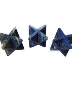 Lapis Lazuli Big Merkaba Stars