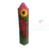 Green Aventurine Special Design Tibetan Healing Flat Pencil Pendant
