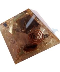 Mix Gemstones Orgonite Pyramid