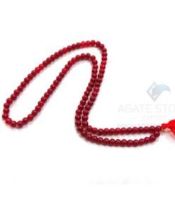 Red Onyx Japmala Necklace