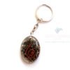 Black Tourmaline Orgonite Oval Keychains