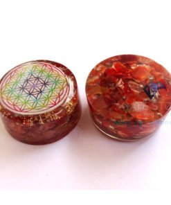 Red Carnelian Orgonite Tower Booster