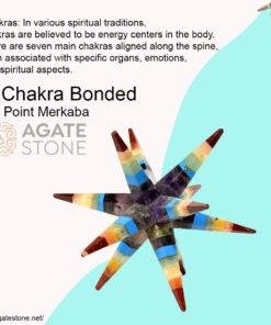 7 Chakra Bonded 20 Point Merkaba Star for Sale 0