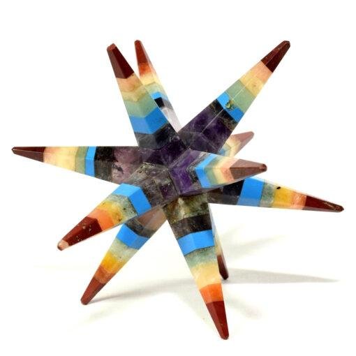 7 Chakra Bonded 20 Point Merkaba Star for Sale 2-3