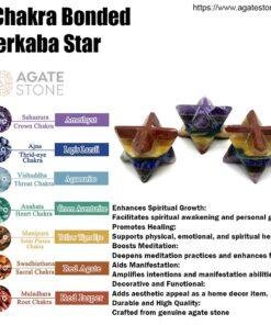 7 Chakra Bonded Merkaba Star 1