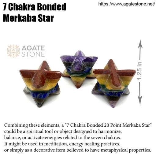 7 Chakra Bonded Merkaba Star 4