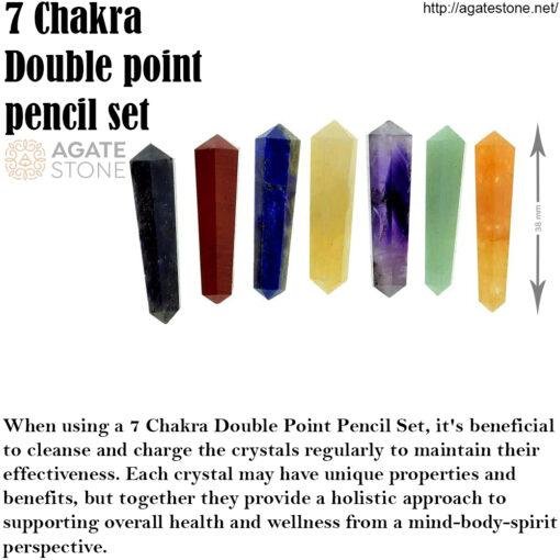 7 Chakra Double Point Pencil Set 4