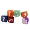 7 Chakra Tumbled Stone Engraved Set