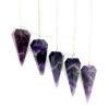 Amethyst Crystal Dowsing Pendulum