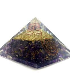 Amethyst Orgonite Pyramid