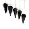 Black Agate Dowsing Pendulum