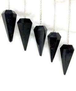 Black Agate Dowsing Pendulum