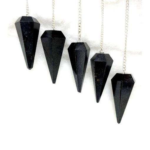 Black Agate Dowsing Pendulum