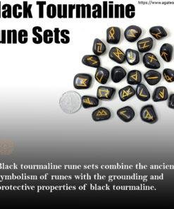 Black Tourmaline Rune Sets 1