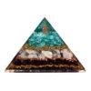 Blue Onyx Rainbow Moonstone & Garnet Orgonite Pyramid