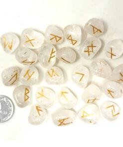 Crystal Quartz Rune Set