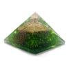 Green Onyx Orgonite Pyramid