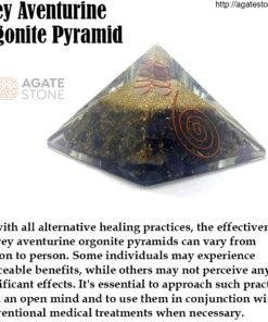 Grey Aventurine Orgonite Pyramid 4