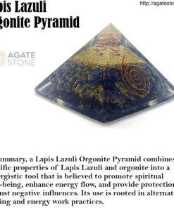 Lapis Lazuli Orgonite Pyramid 4