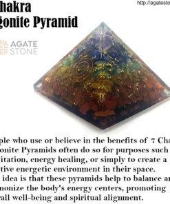 Orgonite 7 Chakra Pyramid 4