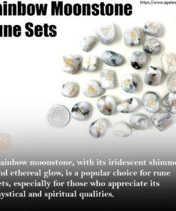 Rainbow Moonstone Rune Set 1