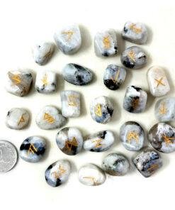 Rainbow Moonstone Rune Set