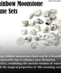 Rainbow Moonstone Rune Set 4