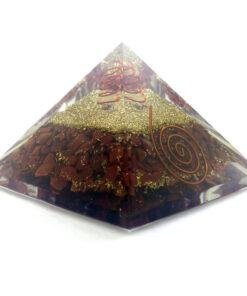 Red Jasper Orgonite Pyramid