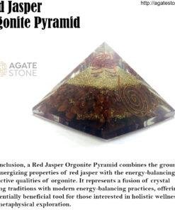 Red Jasper Orgonite Pyramid 4