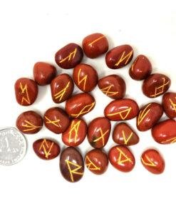 Red Jasper Rune Set