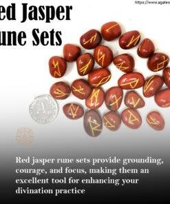 Red Jasper Rune Set 4