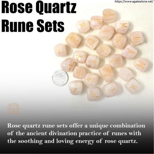 Rose Quartz Rune Set 1