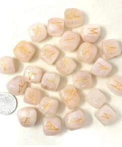 Rose Quartz Rune Set