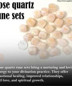 Rose Quartz Rune Set 4