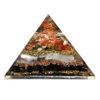 Selenite Black Tourmaline Mix Chips Orgonite Pyramid