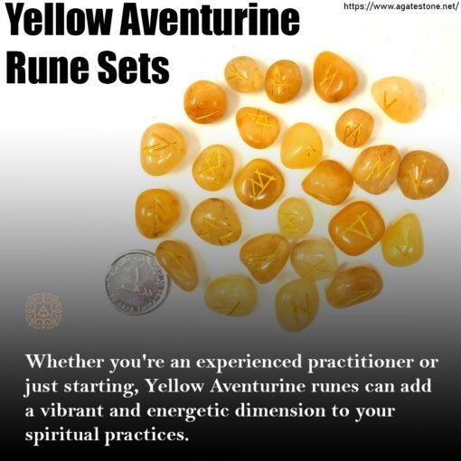 Yellow Aventurine Rune Set 1